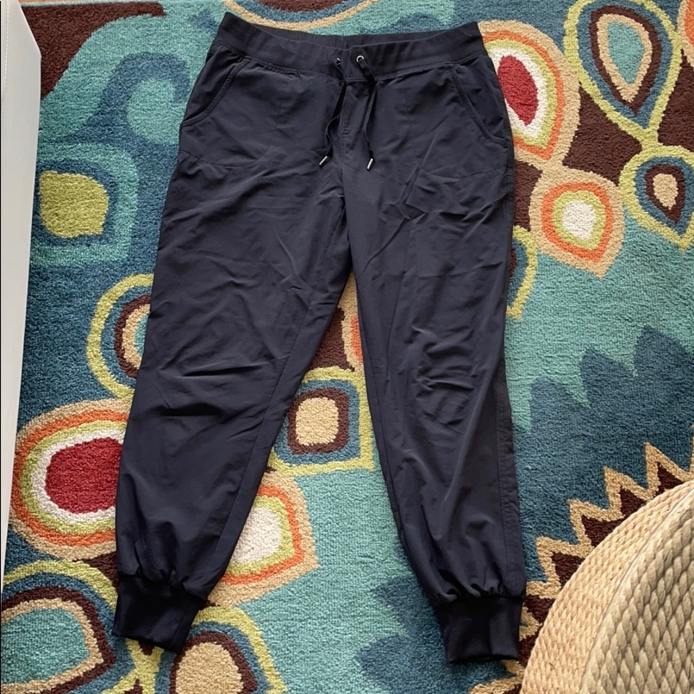 Lined Black Athleta Joggers